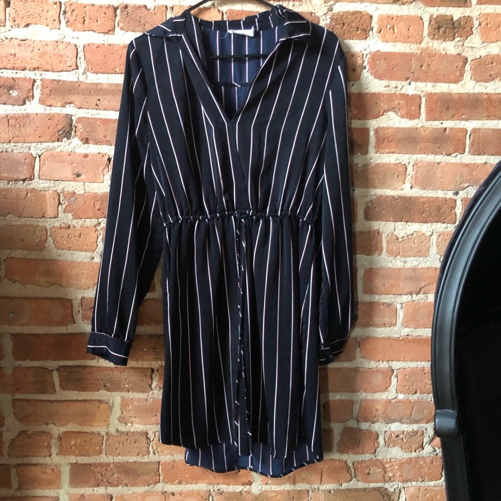 Lush cute striped work dress -